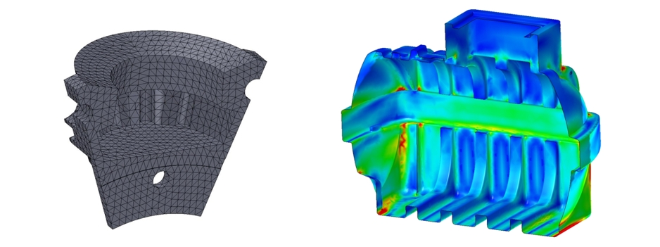 finite element analysis                      by Coupland Bell