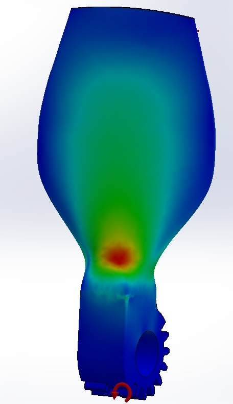 Coupland Bell folding prop                                  stress